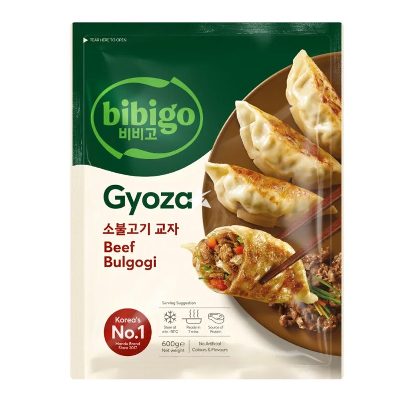 【München】Bibigo 牛肉蔬菜煎饺 Gyoza Rindfleisch Bulgogi & Gemüse 280g