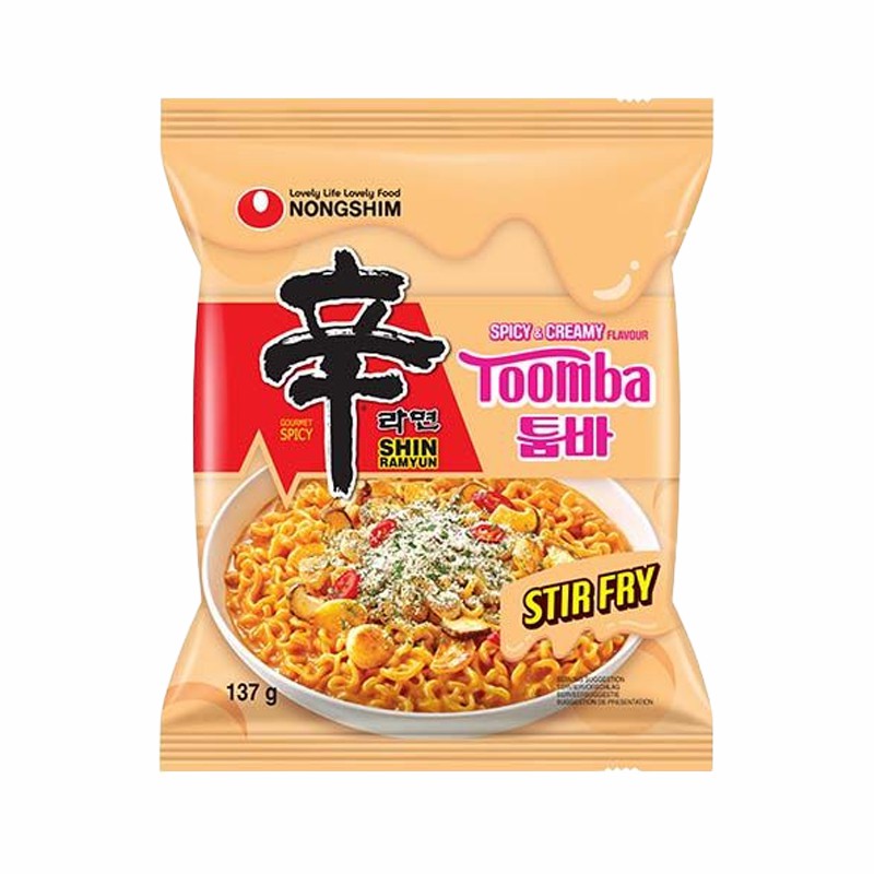 【München】农心辛拉面辣奶油炒面 NONGSHIM Ramyun Toomba Stir Fry spicy & creamy