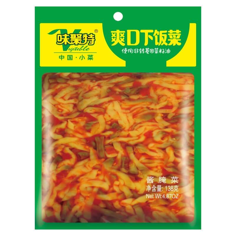 【München】味聚特爽口下饭菜  Senfwurzel eingelegt mit Augenbohnen 138g
