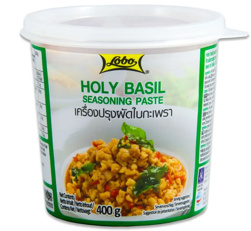 【München】炒泰式罗勒酱 400G LOBO Würzpaste Holy Basil    400G