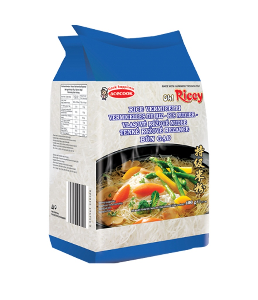 【München】细河粉蓝袋  Acecook Reisnudeln 400g