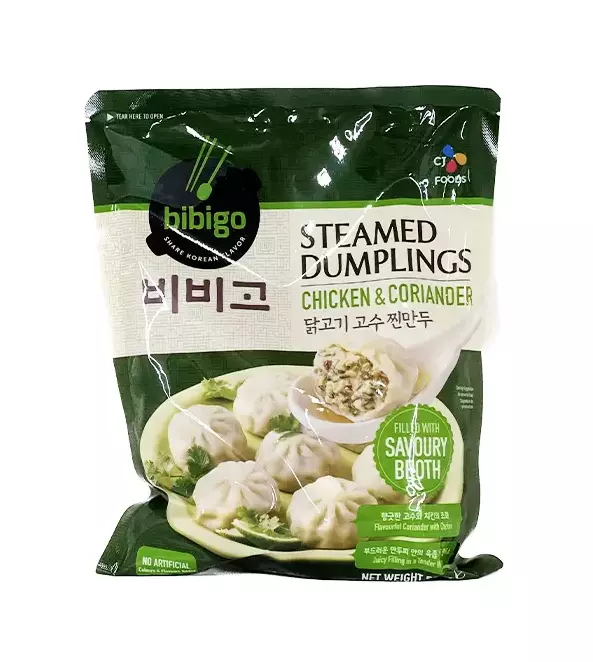 【München】韩式蒸包 鸡肉香菜 BIBIGO Dumpling mit Huhn und Koriande 560g