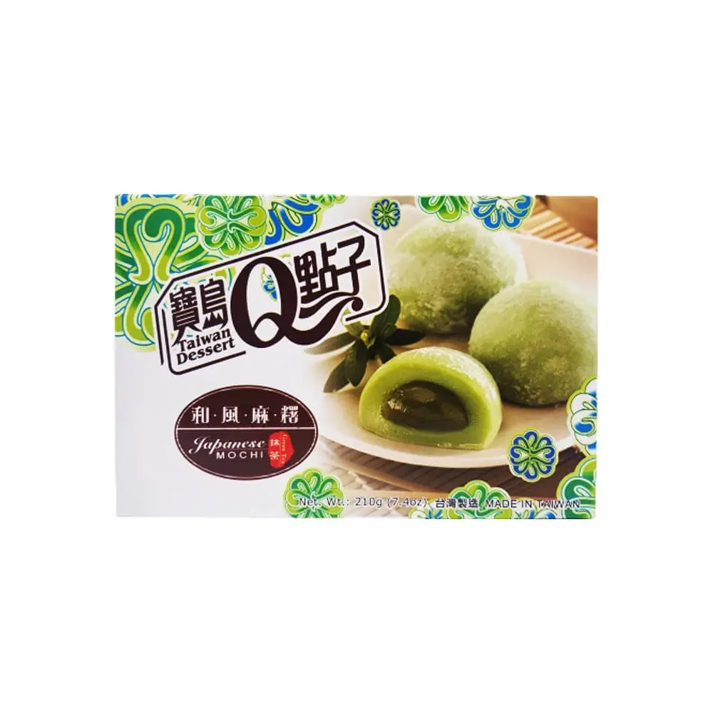 【München】宝岛Q点子 和风麻薯 抹茶味   Mochi mit Matscha  210g
