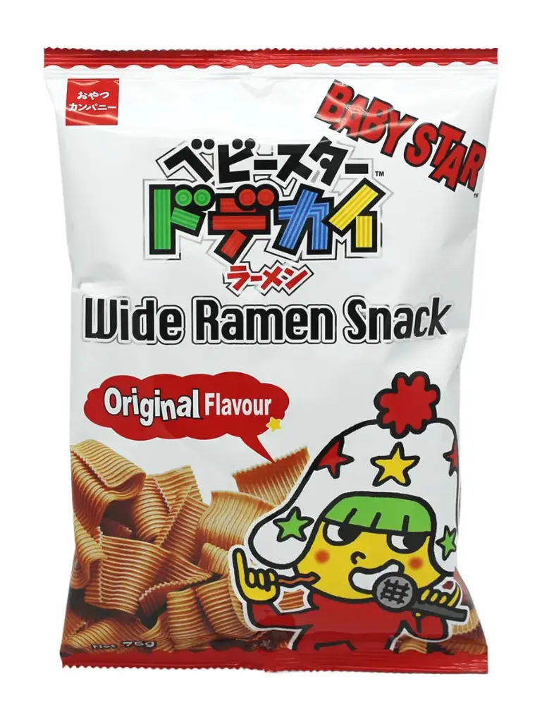 【München】Baby Star  Crispy wide Ramen Snack Original 70g