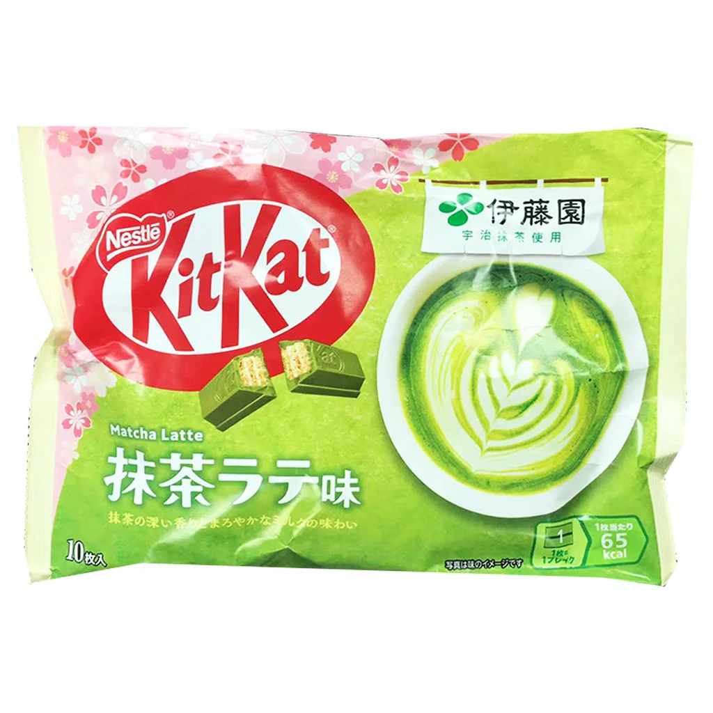 【München】Kitkat 抹茶拿铁味 Kitkat Matcha Latte 116g