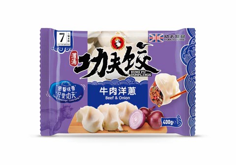 【München】功夫牛肉洋葱水饺  KONg FU Dumpling Rindfleisch & Zwiebel 400g