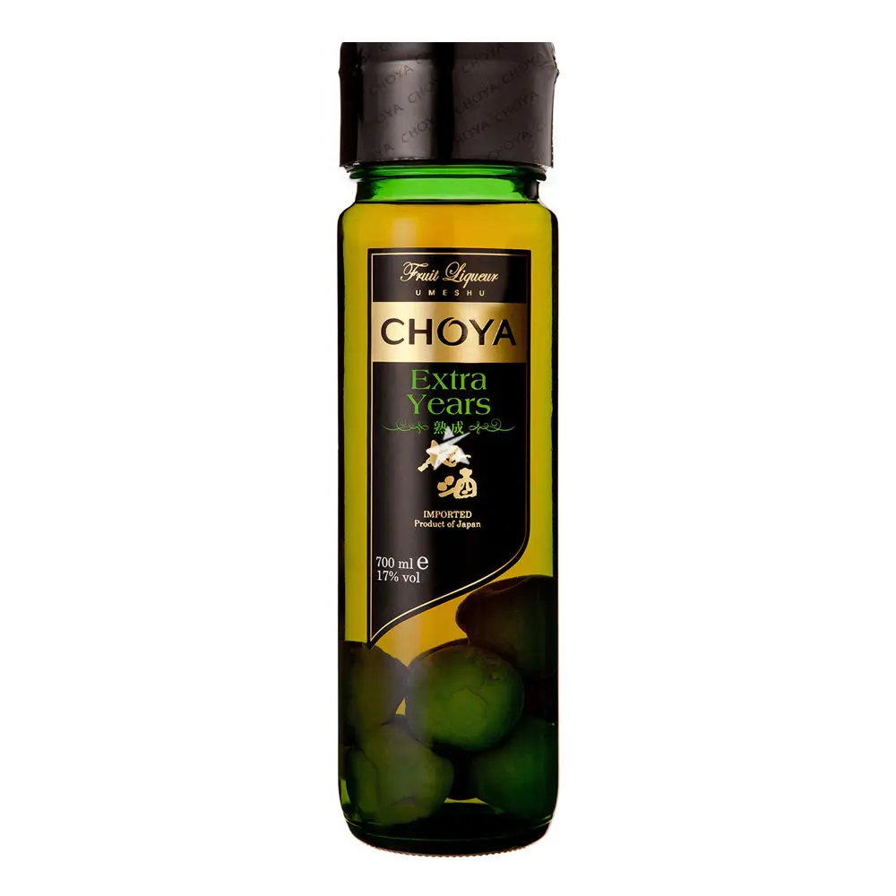 【München】CHOYA 梅子果酒 Extra Years Ume-Likör 17% vol mit ganzen Ume-Früchten 700ml