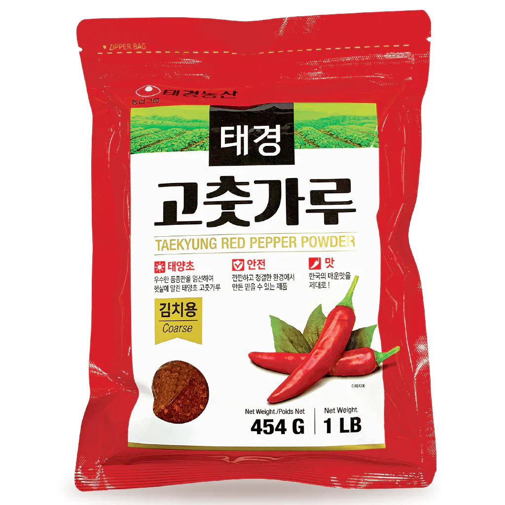 【München】TAEKYUNG 泡菜用红辣椒粉（粗） Chilipulver Grob Rot 454g