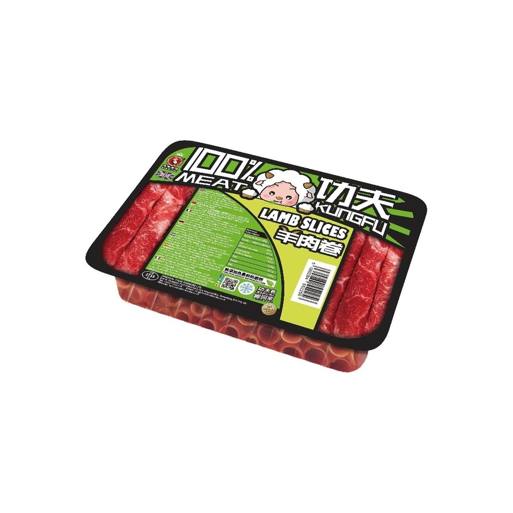 【München】功夫羊肉卷 KONGFU Lammfleischscheiben 400g