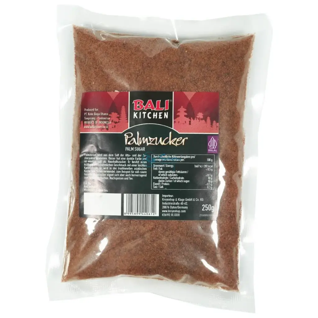 【München】Bali Kitchen 棕榈糖粉 Palmzucker Pulver 250g