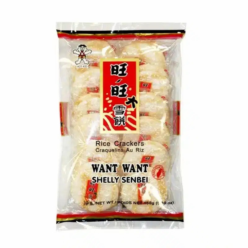 【München】旺旺雪饼  Reiskräcker Shelly Senbei süß 150g