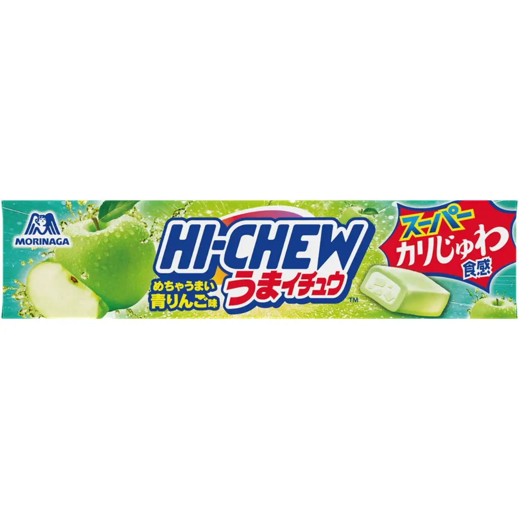 【München】Haichu  青苹果味软糖 Kaubonbons Grüner Apfel 58g