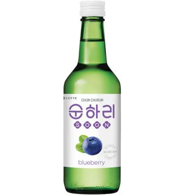 【München】韩国烧酒 蓝莓 Soju Heidelbeere 12%Vol 350ml