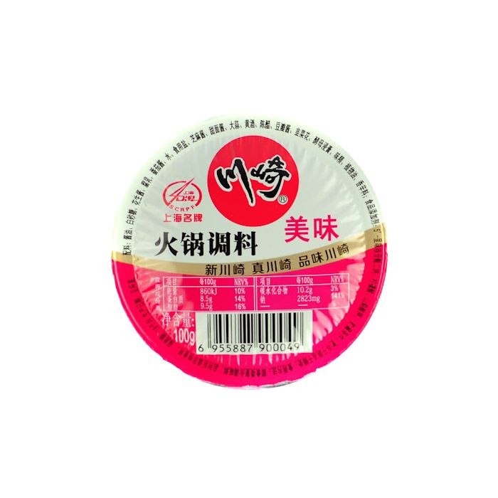 【München】川崎美味火锅底料蘸料  Dip für Feuertopf mild 100g