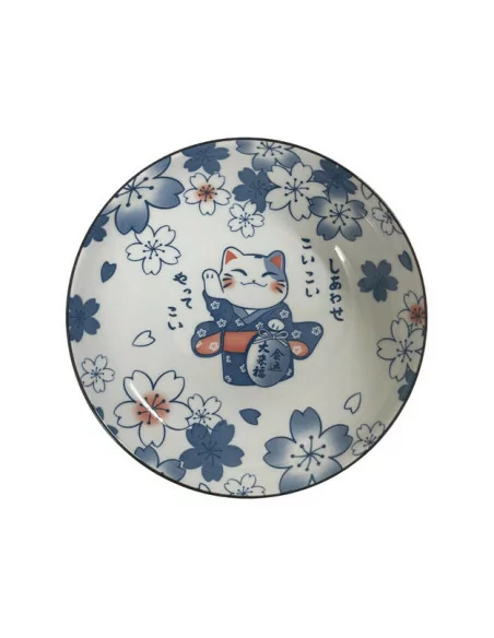 【München】日式招财猫瓷盘 Glückskatze Keramikschale 20,2cm