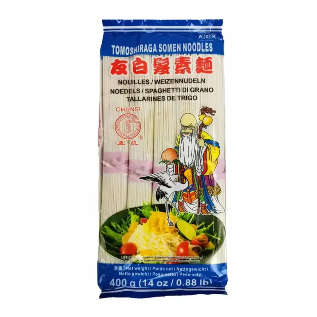 【München】春丝友白发素面  CHUNSI Tomoshiraga Somen Nudeln 400g