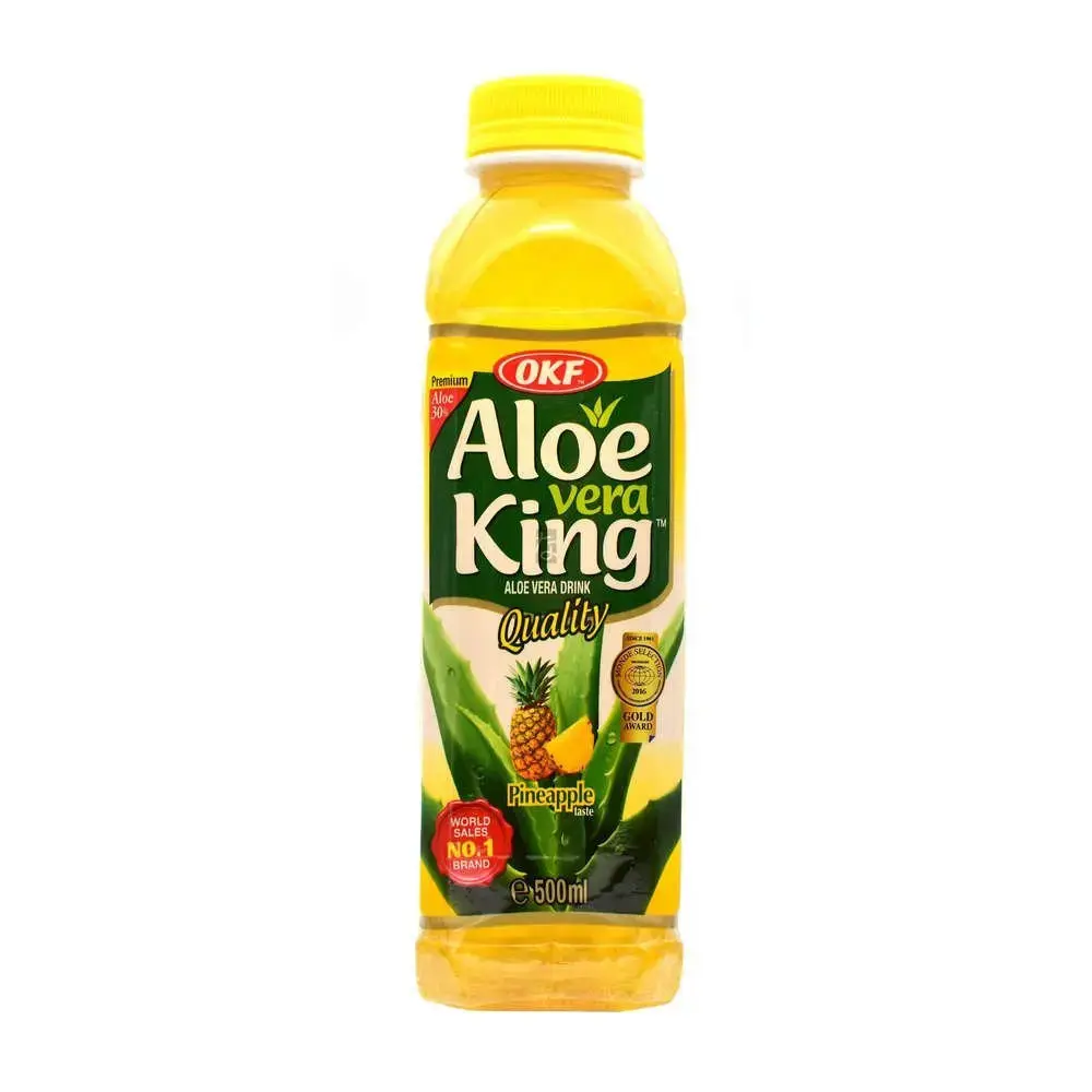【München】OKF 芦荟菠萝味饮料 Aloe Vera Getränk Ananas 500ml