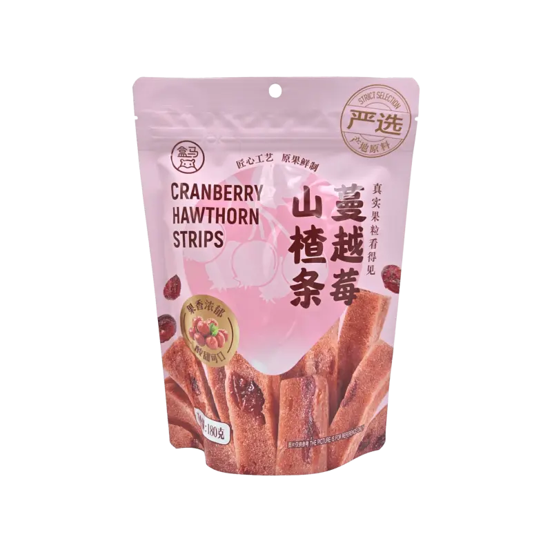【München】盒马  蔓越莓山楂条 Cranberry-Weißdorn-Streifen 180g