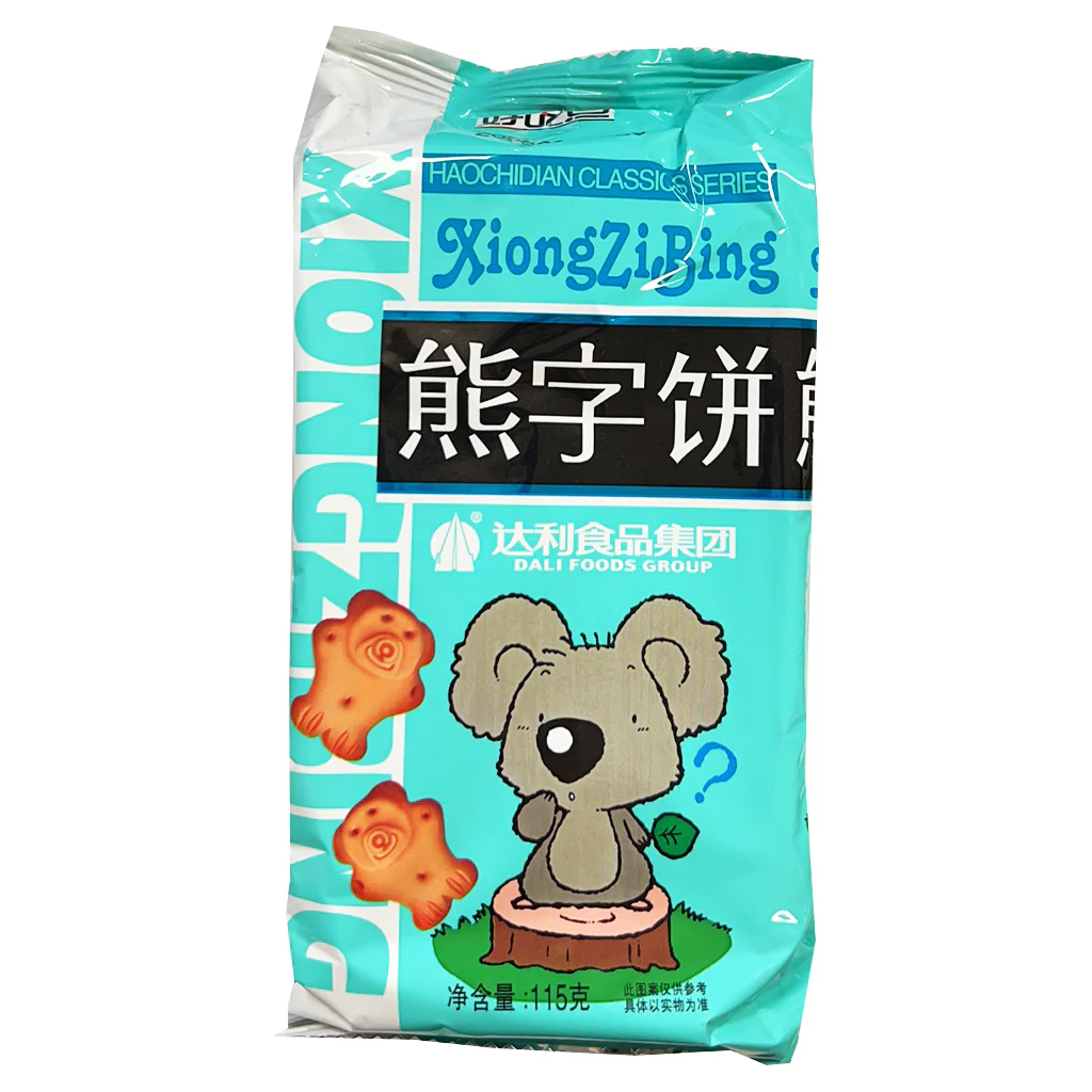 【München】达利园 好吃点熊字饼 Keksgebäck „Bärenform“ 115g
