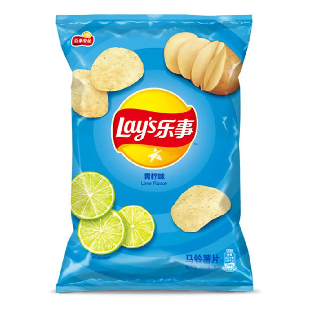 【München】乐事 青柠味薯片 Chips Limettengeschmack 70g