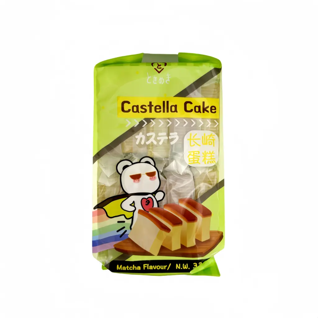 【München】Tokimeki 长崎蛋糕 抹茶 Castella Matchageschmack 330g