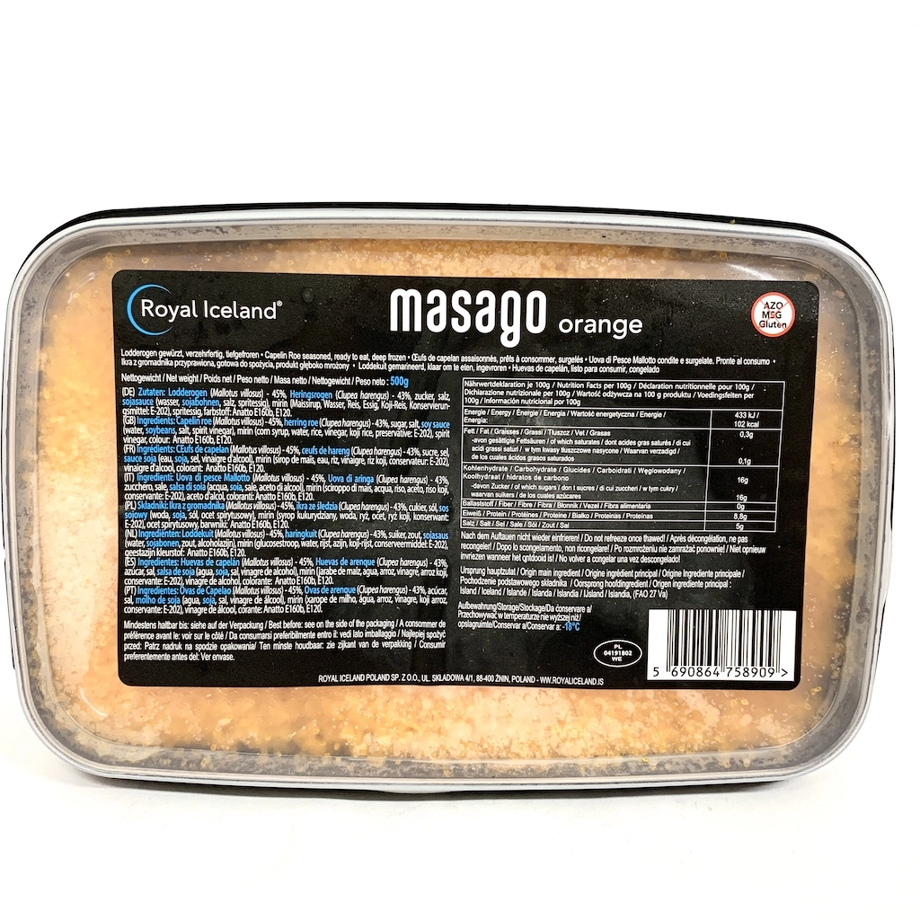 【München】Royal Iceland 飞鱼卵 Masago Fisch-Rogen 500g