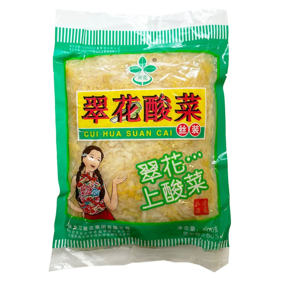 【München】翠花 酸菜 整颗 750g Eingelegter Senfkohl im Ganzen 750g
