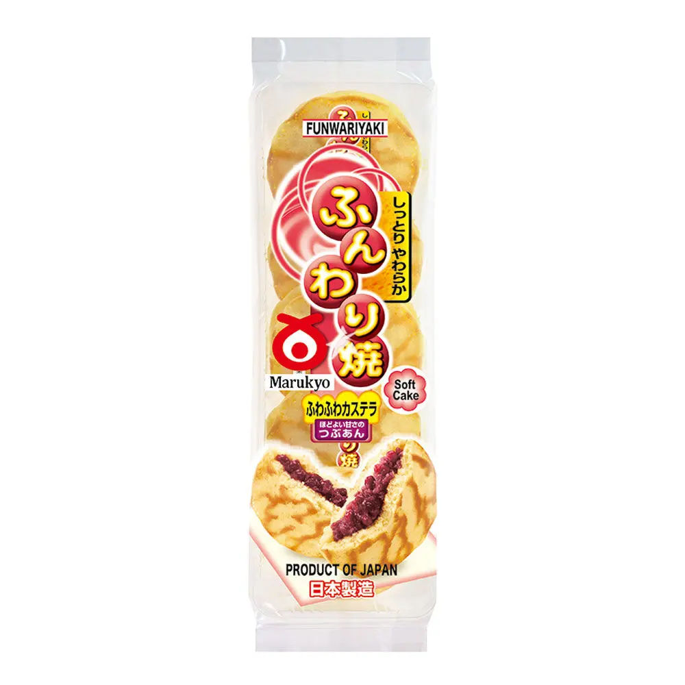 【München】丸京 松软铜锣烧 Funwariyaki Japanisches Pfannkuhen mit roten Bohnen 280g