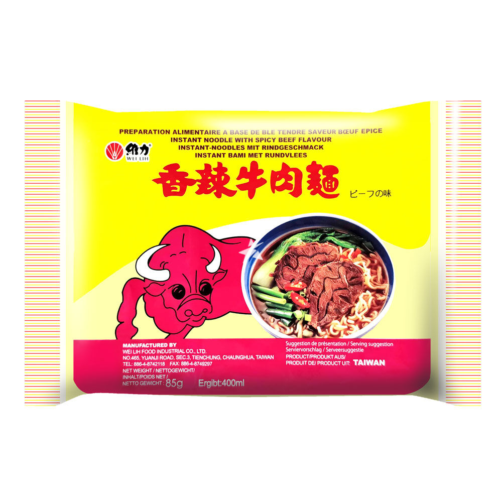 【München】维力 牛肉面 Instantnuden Rindfeisch Würzig 85g