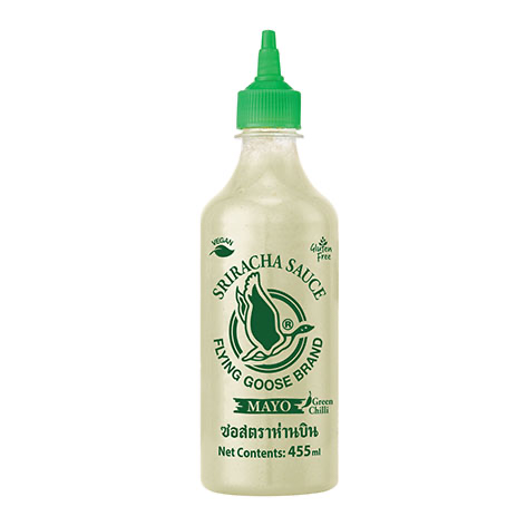 【München】飞鹅 是拉差蛋黄酱 青椒 Sriracha Mayo mit Green Chili 455ml