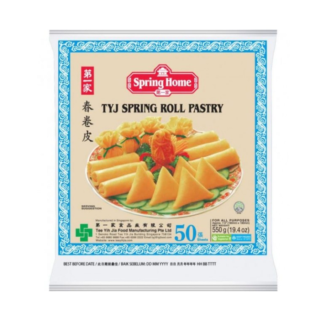 【München】第一家春卷皮张蓝  Spring Home Frühlingsrollen Teig 190mm 550g