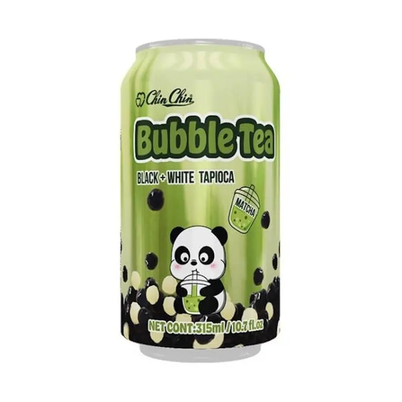 【München】亲亲 珍珠奶茶 抹茶 Bubble Tea mit Matcha-Geschmack 315ml