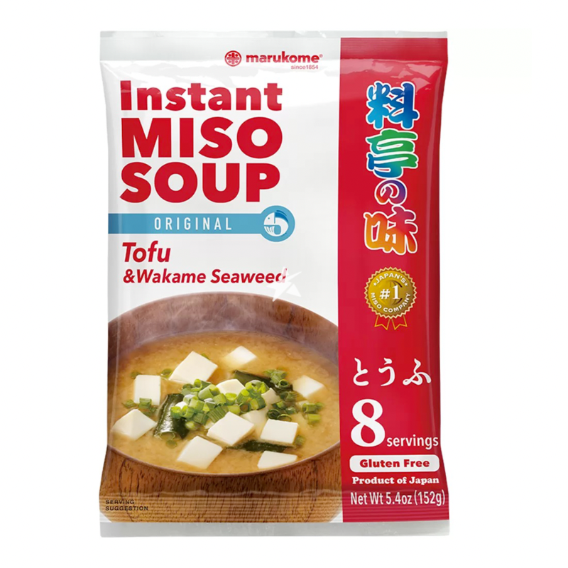 【München】MARUKOME  豆腐裙带菜味噌糖 Misosupe Tofu&Wakame 152g