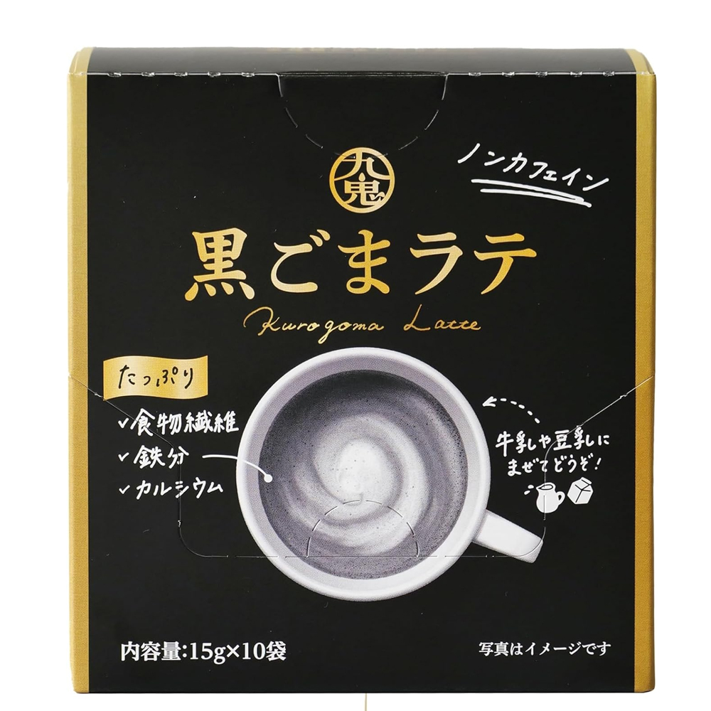 【München】九鬼 黑芝麻拿铁 Schwarzer Sesam Latte 150g