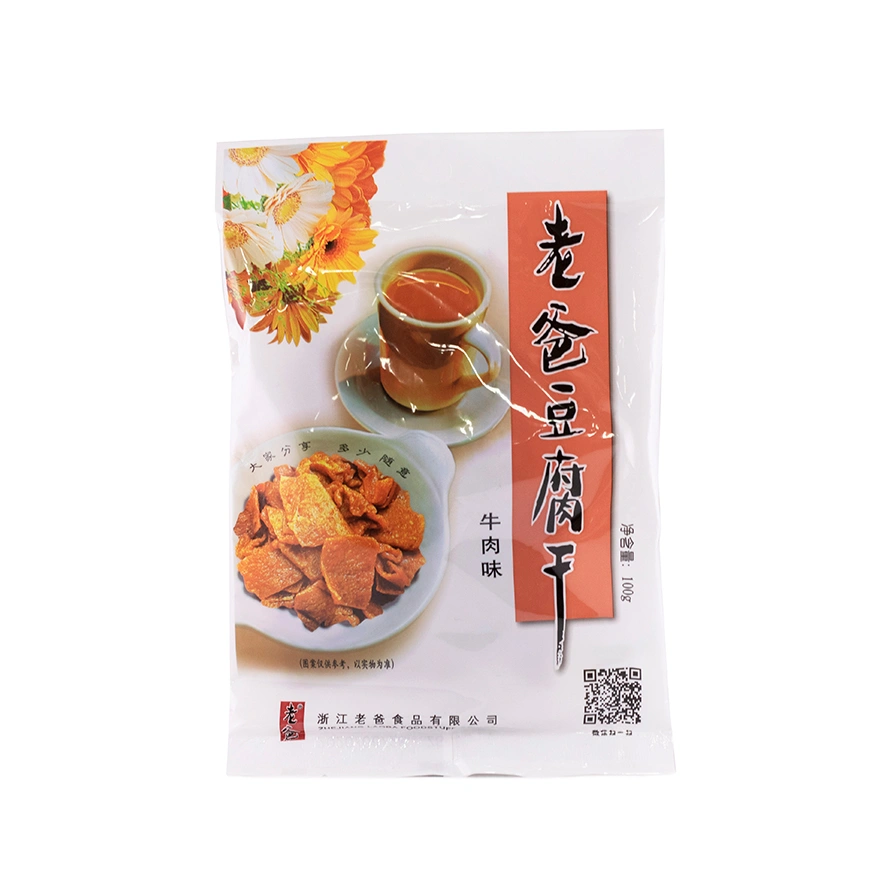 【München】老爸豆干 豆腐干 牛肉味 Getrockneter Tofu mit Rindfleischgeschmack 100g