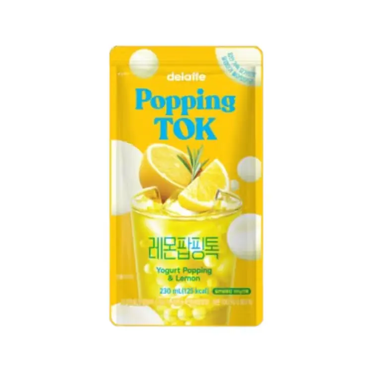【München】Cu Delaffe  柠檬味爆爆珠饮料 Zitronen Popping-Boba Getränk 230ml