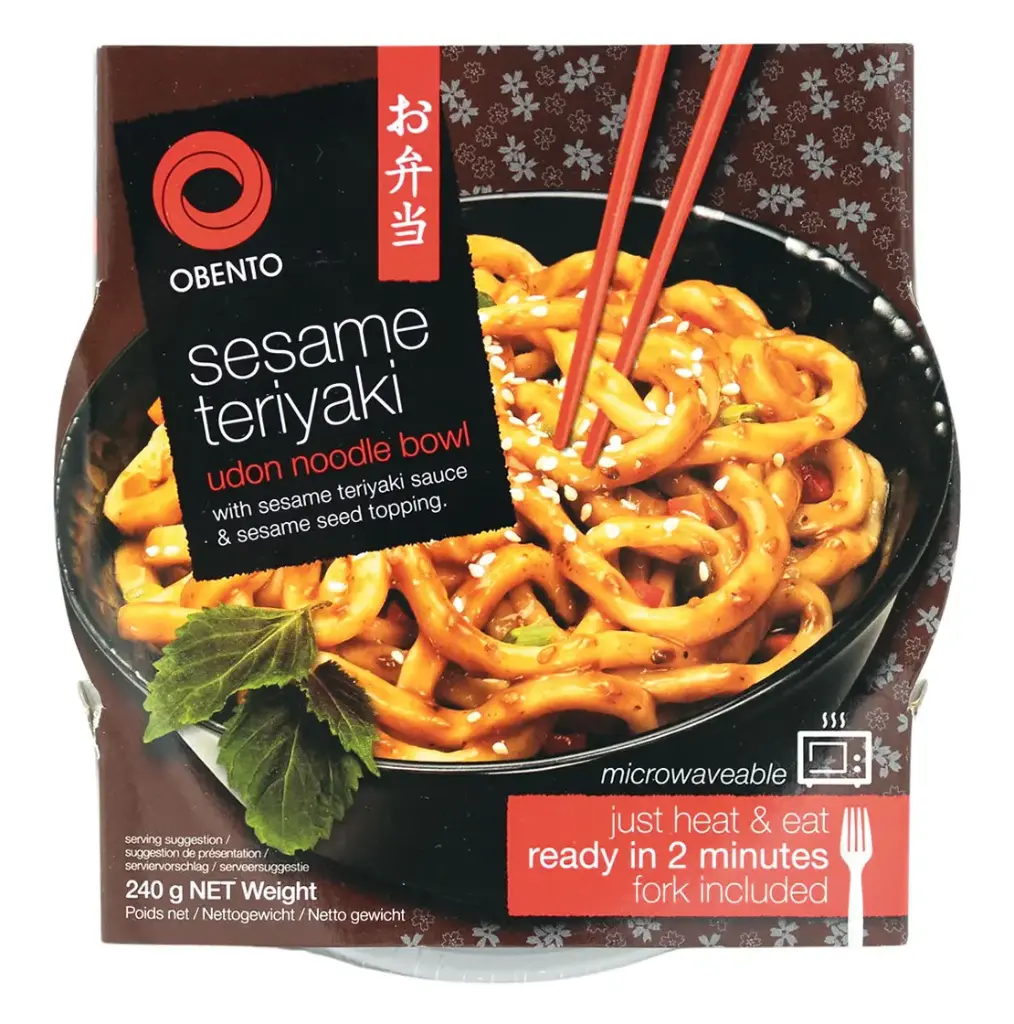 【München】Bento 乌冬面 芝麻照烧 Udon Ndeln Sesam Teriyaki 240g