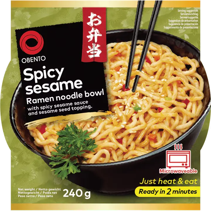 【München】Bento 拉面 蒙古风味  Spicy Mongolian Ramen Nudel Bowl 240g