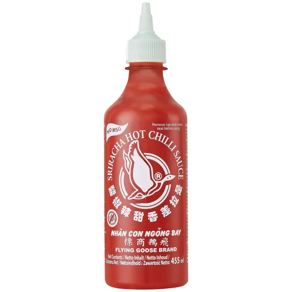 【München】飞鹅 是拉差辣椒酱 无味精 Sriracha Chilisauce No SMG 455ml