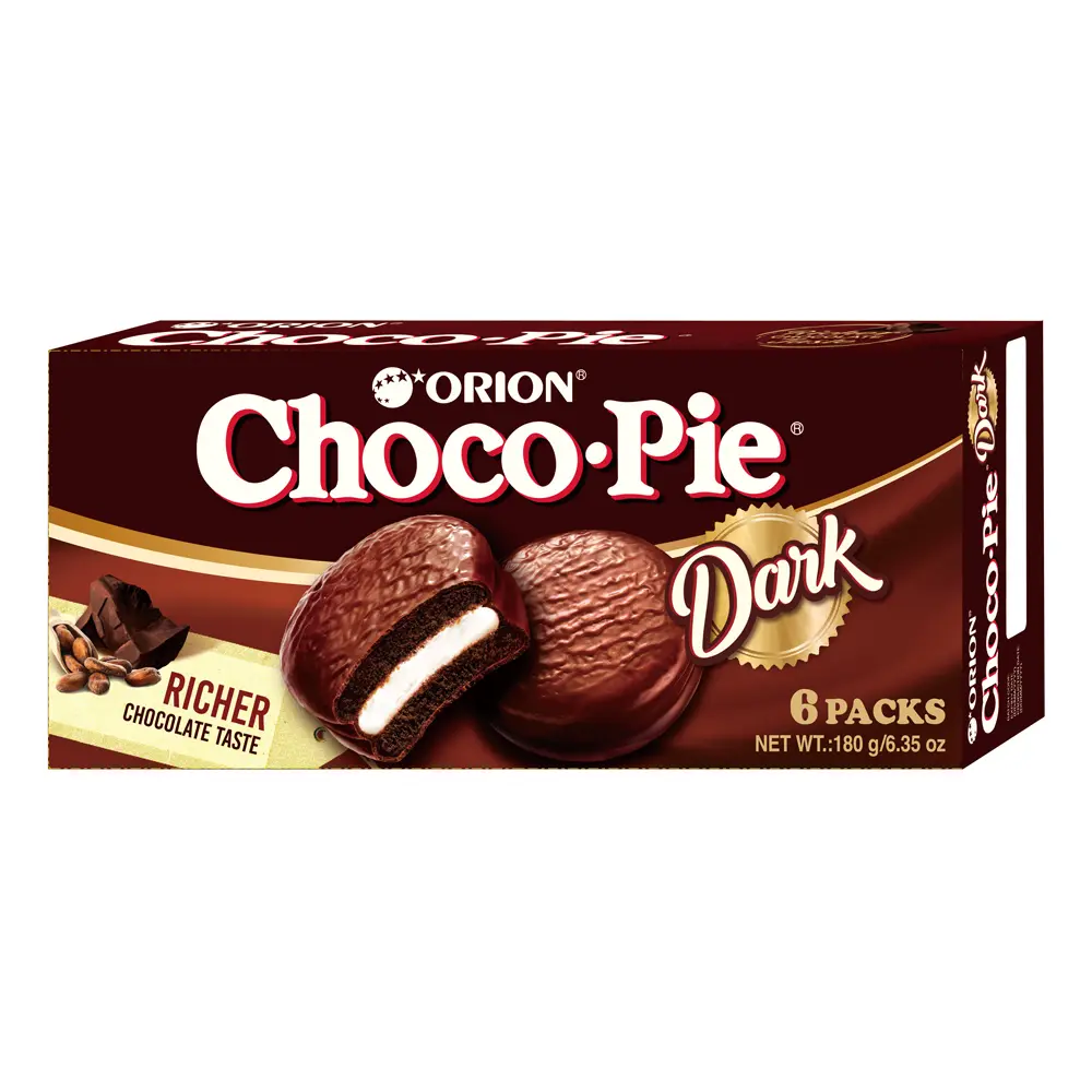 【München】好丽友 可可派 黑巧克力 Choco Pie  180g