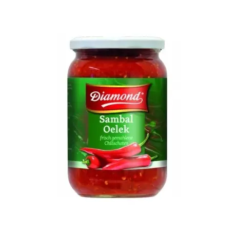 【München】参巴辣椒酱  DIAMOND Sambal Oelek sehr scharf 740g