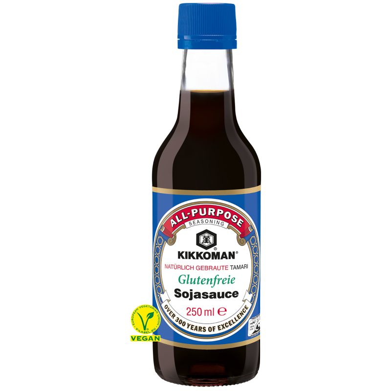 【München】无麸质酱油  KIKKOMAN Sojasauce glutenfrei 250ml