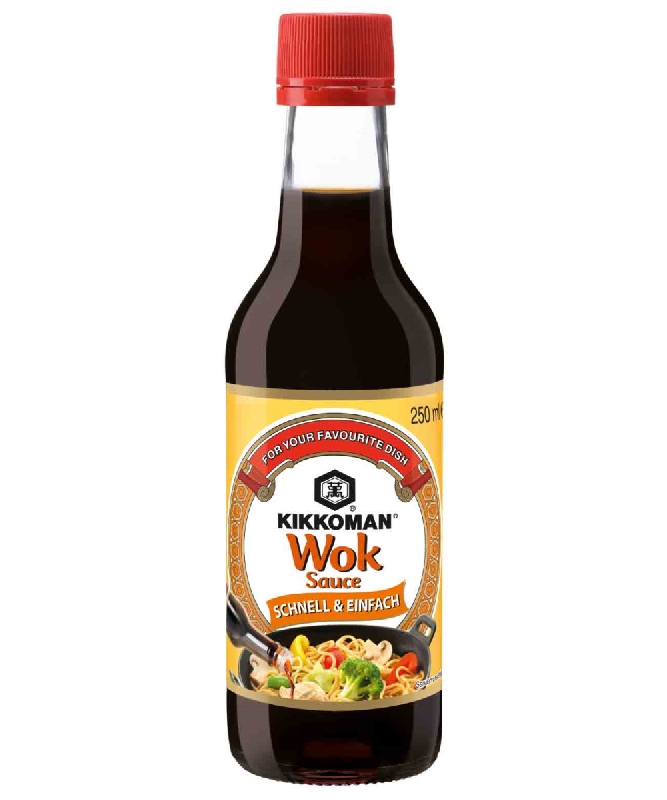 【München】酱油  Wok  KIKKOMAN Woksoße 250ml