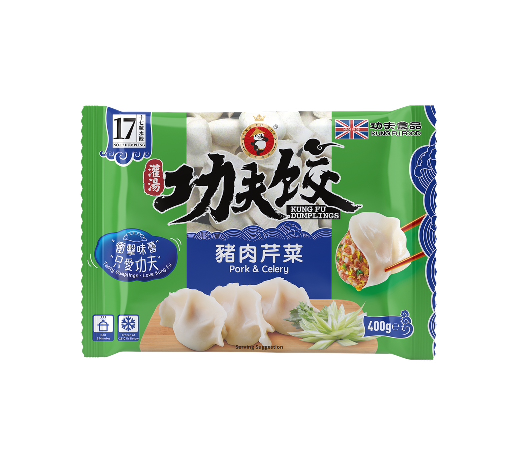 【München】功夫猪肉芹菜水饺  KONg FU Dumpling Schweinefleisch & Sellerie 400g