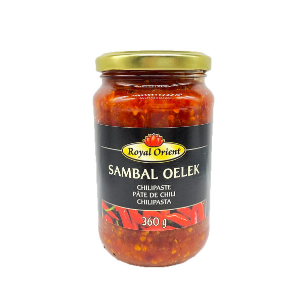 【München】参巴辣椒酱  Royal Orient Sambal Oelek 360g