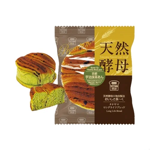 【München】东京面包 天然酵母面包 红豆抹茶 Naturhefebrot Uji Matcha & Rote Bohne 95g