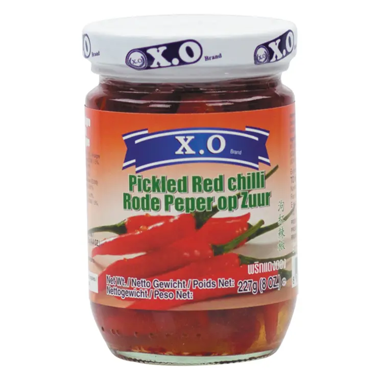 【München】X.O  泰式腌小米辣 Eingelegte Rote Chilis Thai Art 227g