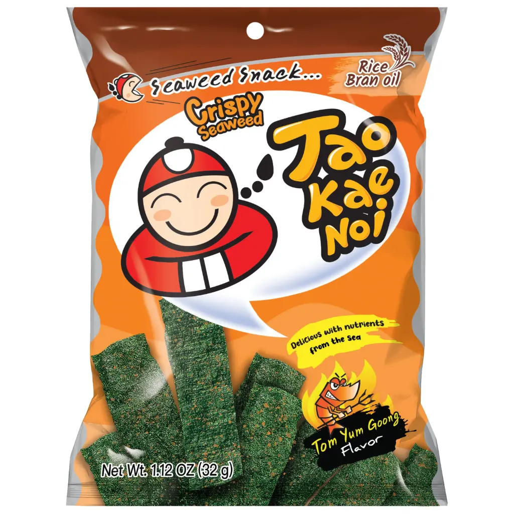 【München】小老板 海苔片 冬阴功味 Knusprige Seetangsnack Tom Yum Geschmack 32g