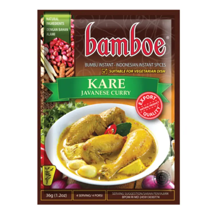 【München】Bamboe Bumbu 印尼爪哇咖喱酱 Gewürzpaste Java Curry 36g