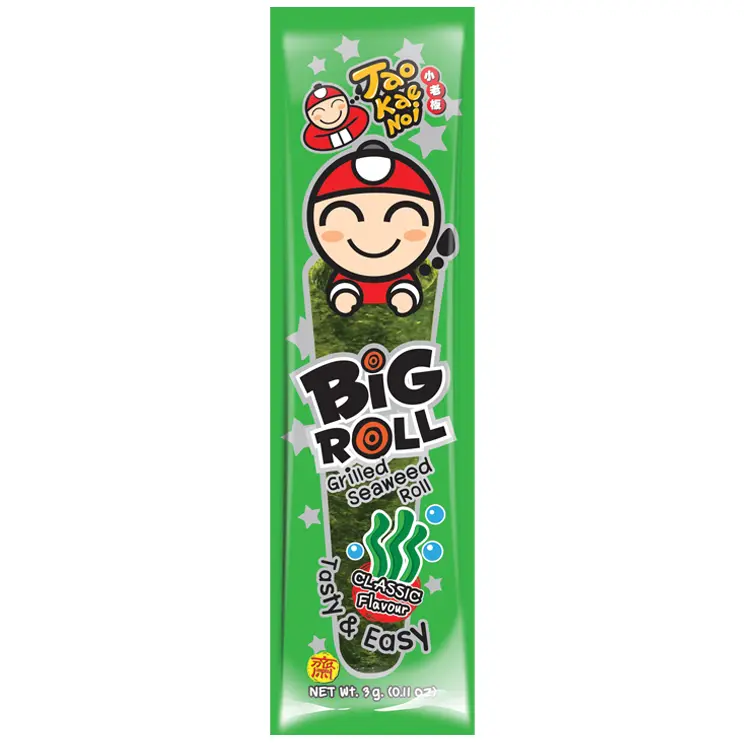 【München】小老板 海苔卷 原味 Taokaenoi Knusprige Nori-Rollen Original 3g